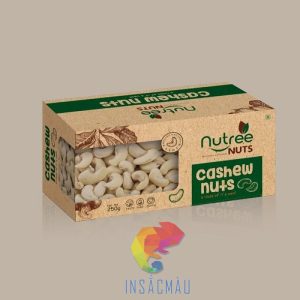 In Hộp Giấy Đựng Hạt Điều