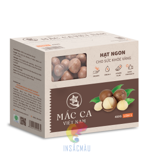 Hộp Giấy Đựng Hạt Macca