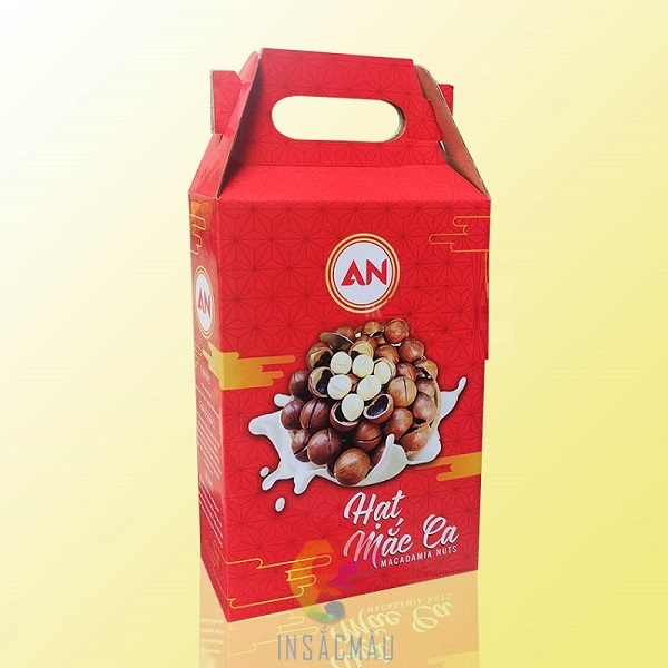 Cần lưu ý gì khi thiết kế hộp giấy đựng hạt macca?