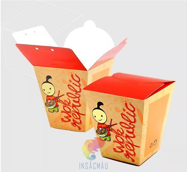 Mẫu hộp đựng mì thiết kế độc đáo, thu hút