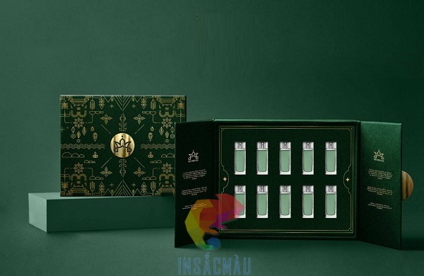 Mẫu hộp cứng cao cấp, thiết kế sang trọng, bắt mắt