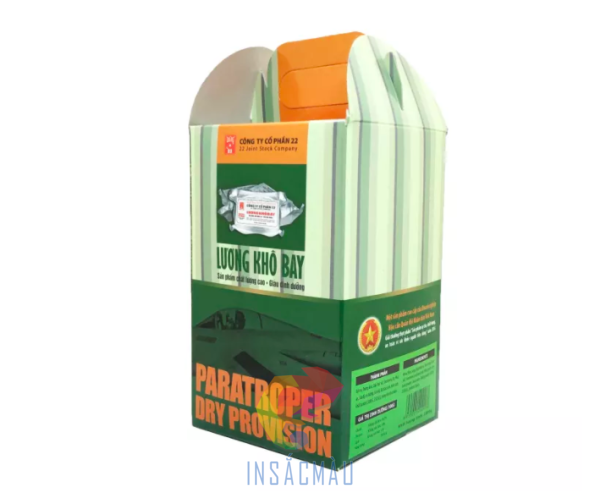 Chất liệu giấy in hộp lương khô