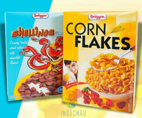 Công nghệ in hộp giấy đựng ngũ cốc tại In Sắc Màu