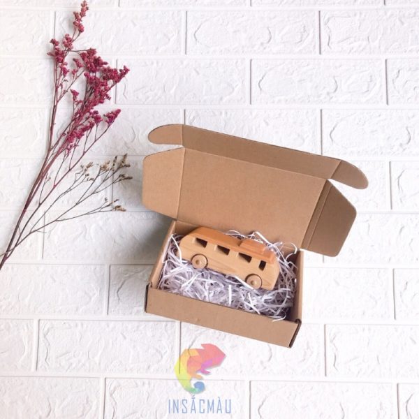 Mẫu hộp giấy carton đựng quà kiểu nắp gài