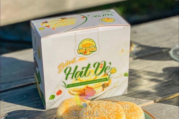 Mẫu hộp đựng bánh hạt dẻ