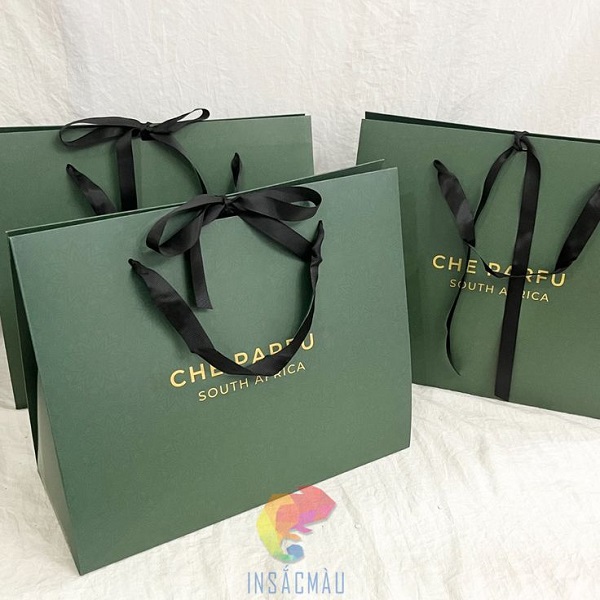 Mẫu túi giấy đựng quà thiết kế sang trọng, tinh tế