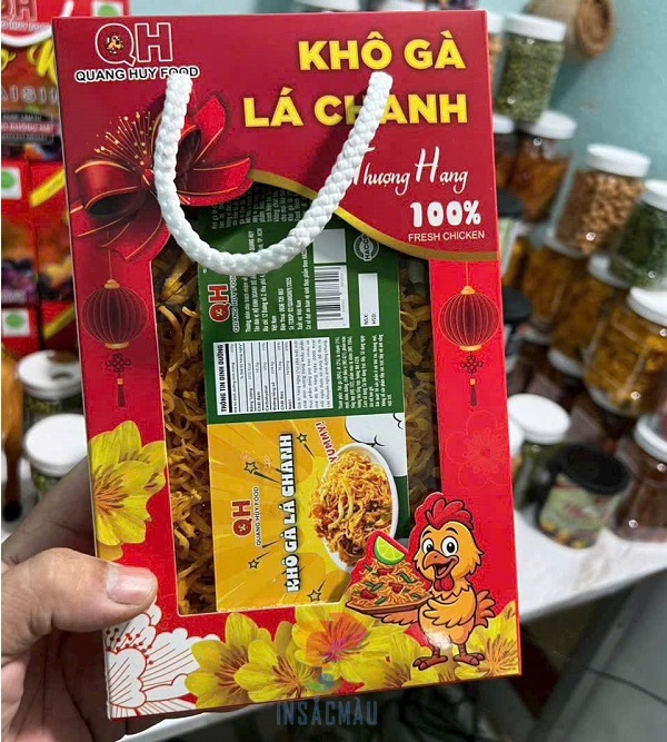 Những lưu ý quan trọng khi đặt in hộp giấy đựng khô gà