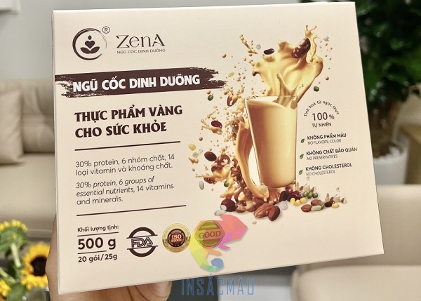 Thông tin cần có trên hộp giấy đựng ngũ cốc