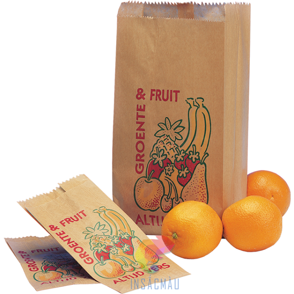 Mẫu túi giấy đựng trái cây