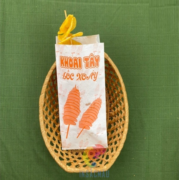 Mẫu túi đựng khoai tây chiên