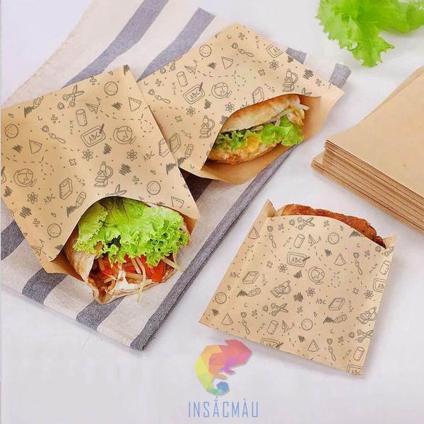 Mẫu túi đựng sandwich