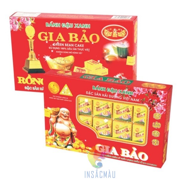 Tại sao cần in hộp giấy đựng bánh đậu xanh
