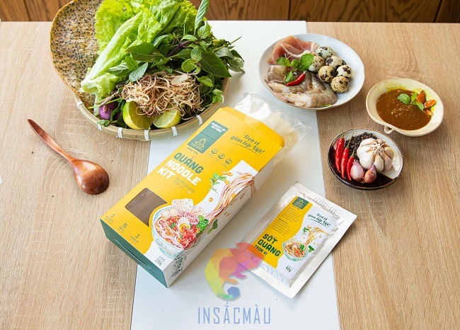 Mẫu hộp đựng bún khô đẹp, chất lượng cao