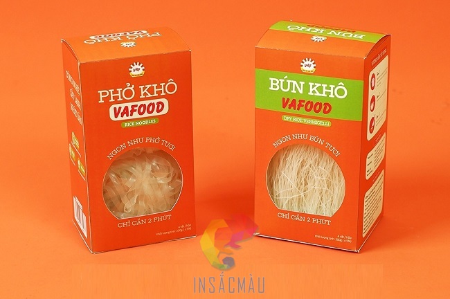 Mẫu hộp đựng bún khô, phở khô