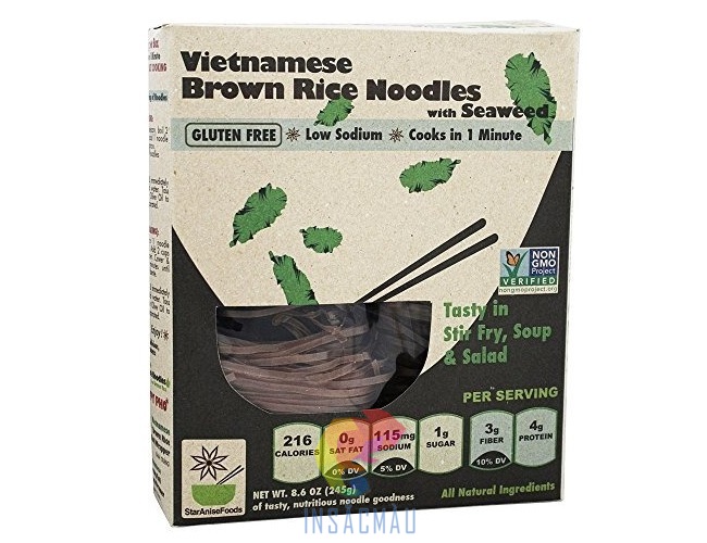 Mẫu hộp đựng bún gạo lứt khô