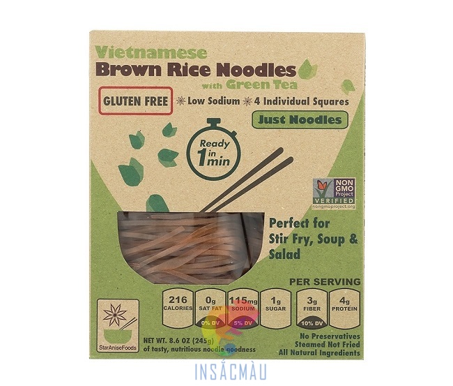 Mẫu hộp đựng bún gạo khô