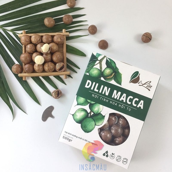 Mẫu hộp đựng hạt macca dinh dưỡng cao cấp