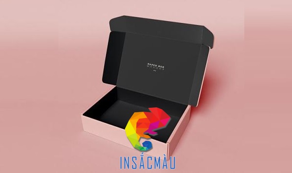 Mẫu hộp giấy đựng quần áo thiết kế sang trọng, thời thượng