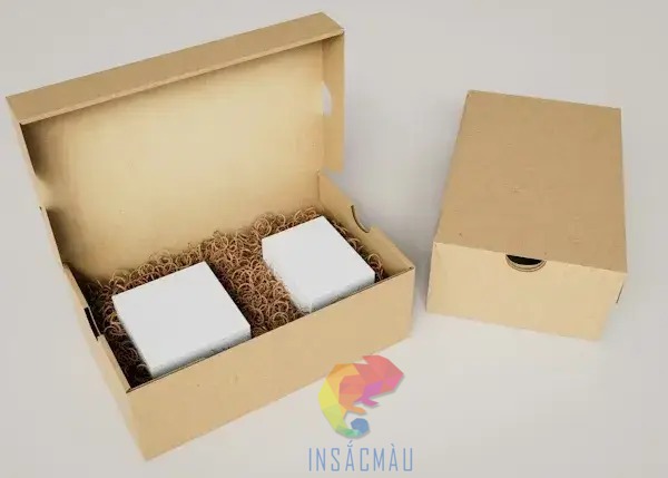 Mẫu hộp carton song dáng nắp gập