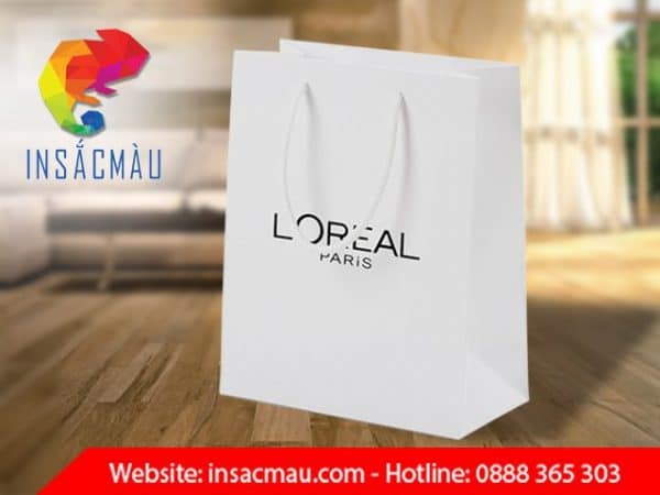 Mẫu túi đựng mỹ phẩm thương hiệu L'Oréal