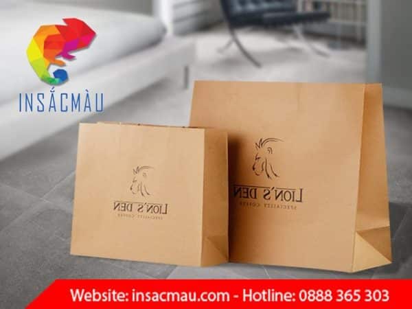 Mẫu túi thời trang bằng giấy kraft