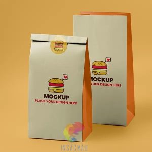 Túi Giấy Đựng Hamburger