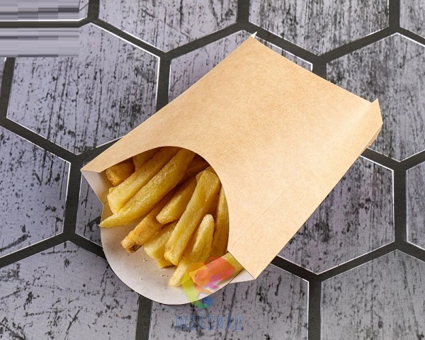 Kiểu dáng túi giấy đựng khoai tây chiên