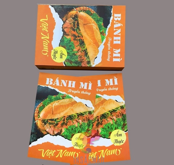 Mẫu giấy gói bánh mì đẹp, chất lượng