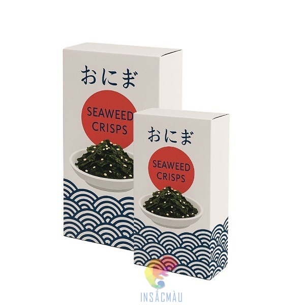 Mẫu hộp đựng rong biển sấy khô thiết kế ấn tượng