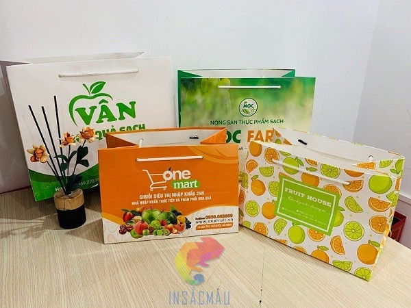 Mẫu túi đựng hoa quả đẹp, thiết kế theo yêu cầu