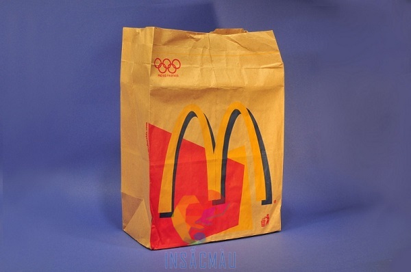 Mẫu túi đựng bánh hamburger thiết kế ấn tượng