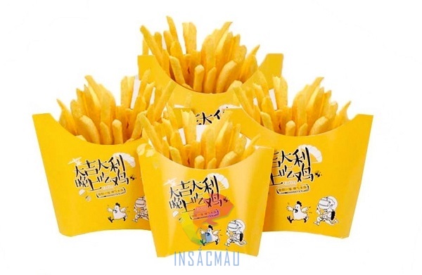 Mẫu túi đựng khoai tây chiên cỡ nhỏ