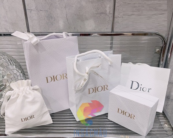 Mẫu túi giấy đựng trang sức thương hiệu Dior