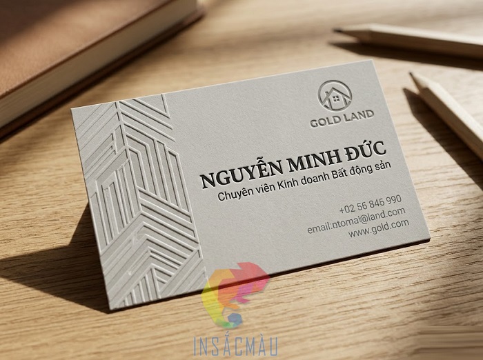 Mẫu card visit bất động sản đẹp ấn tượng