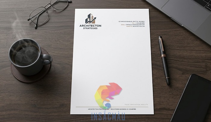 Mẫu tiêu đề thư phong cách đơn giản, nhẹ nhàng