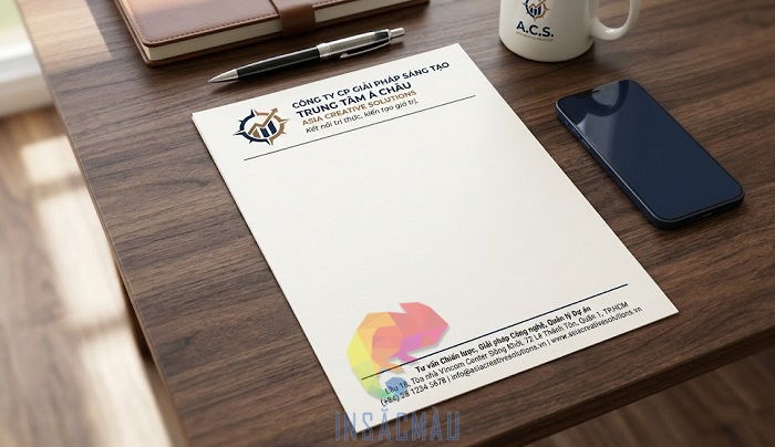 Mẫu letterhead hợp xu hướng 2026