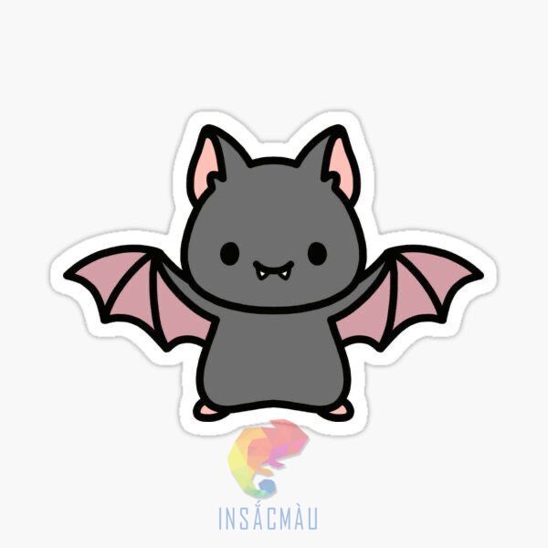 Mẫu sticker con dơi