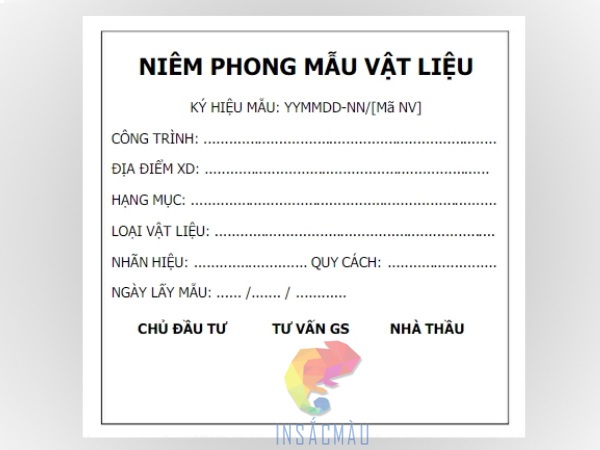 Tem dán mẫu bê tông là gì?