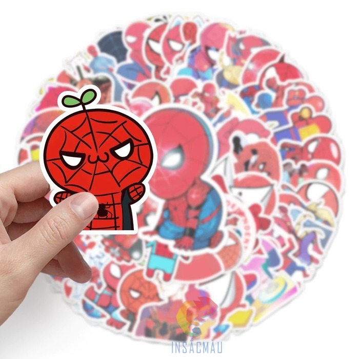 35+ Mẫu Sticker Spiderman Cực Chất, Phong Cách Đa Dạng 52 Mẫu sticker Spiderman hài hước, thú vị