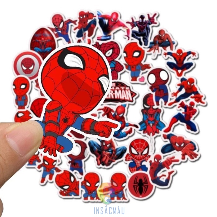 35+ Mẫu Sticker Spiderman Cực Chất, Phong Cách Đa Dạng 55 Mẫu sticker Spiderman biểu cảm dễ thương