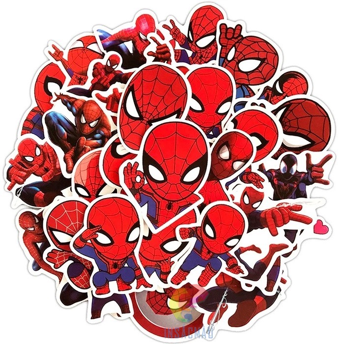 35+ Mẫu Sticker Spiderman Cực Chất, Phong Cách Đa Dạng 47 Mẫu nhãn sticker Spiderman thiết kế ấn tượng
