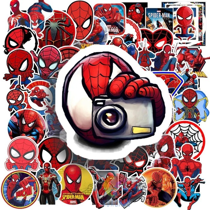 35+ Mẫu Sticker Spiderman Cực Chất, Phong Cách Đa Dạng 49 Mẫu sticker Spiderman đáng yêu