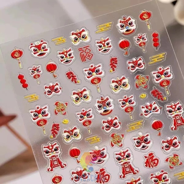 Sticker trung thu size nhỏ dán trang trí
