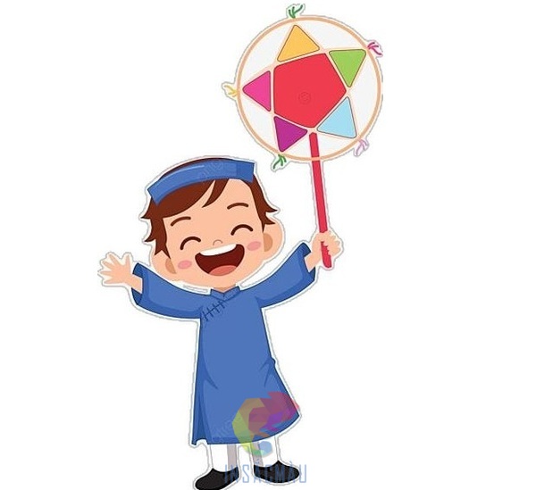 Mẫu sticker trung thu thiết kế cute