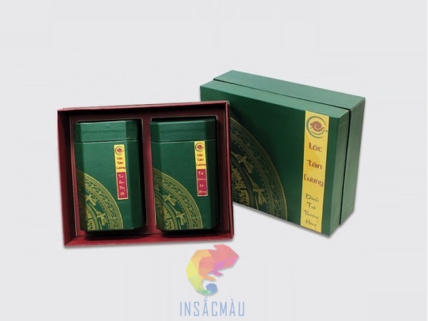 Mẫu bao bì trà bằng giấy cứng đựng trà cao cấp