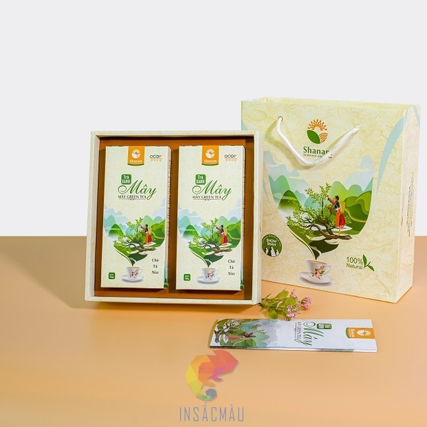 Mẫu thiết kế bao bì hộp đựng trà đẹp, chất lượng