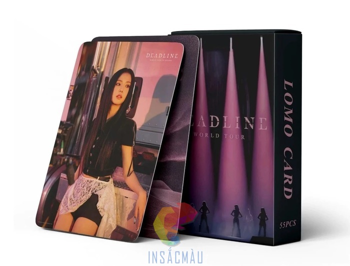 Mẫu card bo góc idol in theo yêu cầu