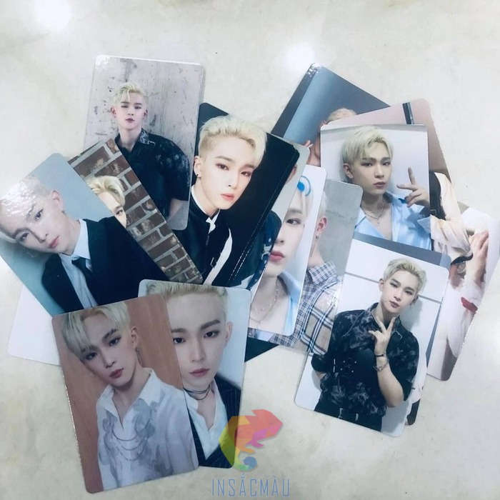 Mẫu card bo góc thần tượng Kpop