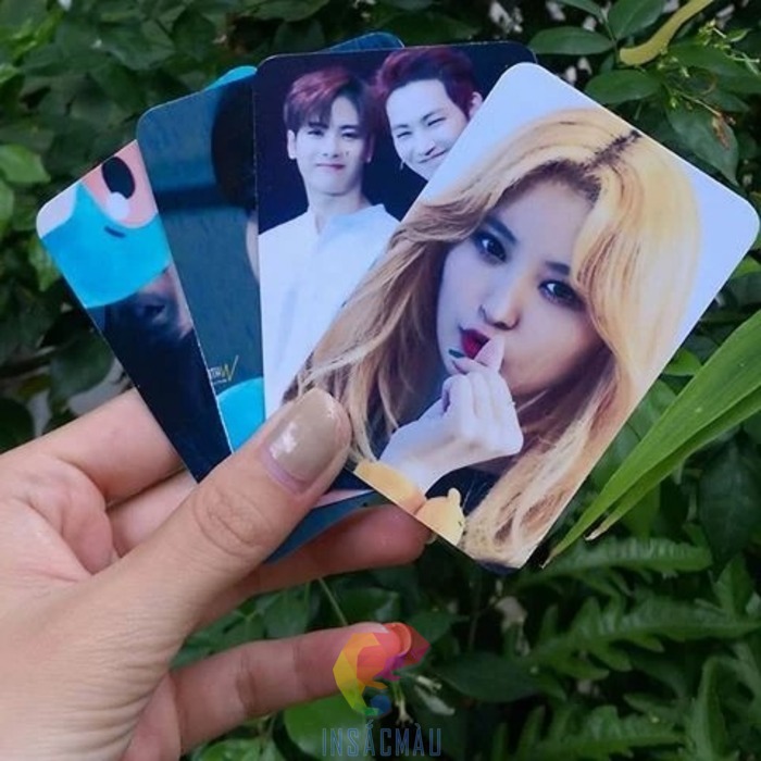 Mẫu card bo góc bằng nhựa cứng cáp