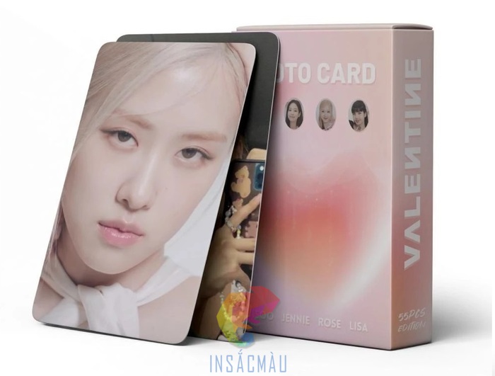Mẫu card bo góc Rosé